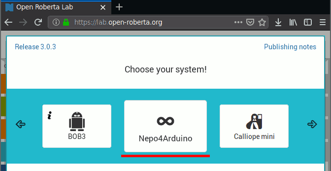 Выбор типа проекта