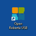 Ярлык Open Roberta USB